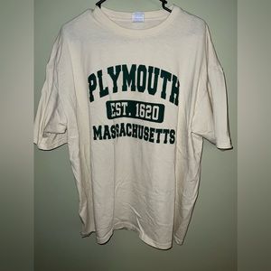 Plymouth Yellow Over-Sized T-Shirt